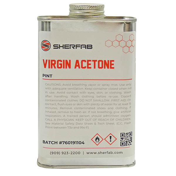 Virgin Acetone - 1 Gallon