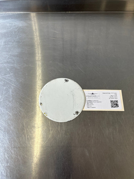 0311516 Cessna Plate - Inspection | FractionAIR Parts - Aircraft Parts & Accessories