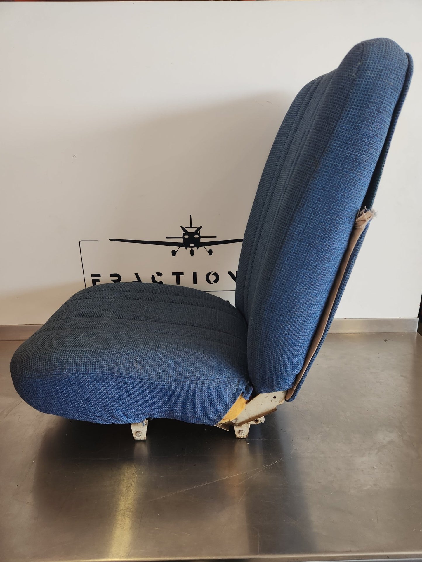 0400118 - 66 Cessna R/H Reclining Seat Assy | FractionAIR Parts - Aircraft Parts & Accessories