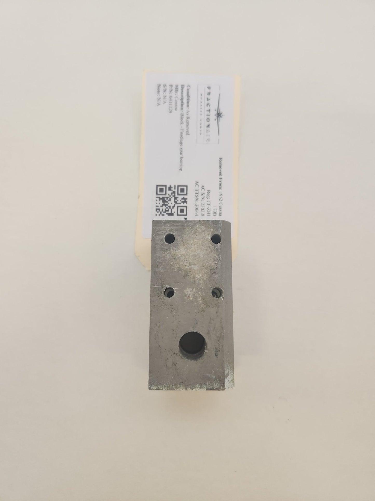 0411129 Cessna Block - Fuselage spar bearing | FractionAIR Parts - Aircraft Parts & Accessories