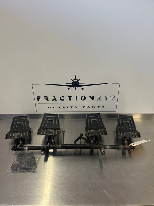 0411526 - 1; 0411526 - 2; 1460320 - 1; S1674 - 1; S1675 - 1 Weld ASSY - Rudder Bar With Pedals & Half Bearing | FractionAIR Parts - Aircraft Parts & Accessories