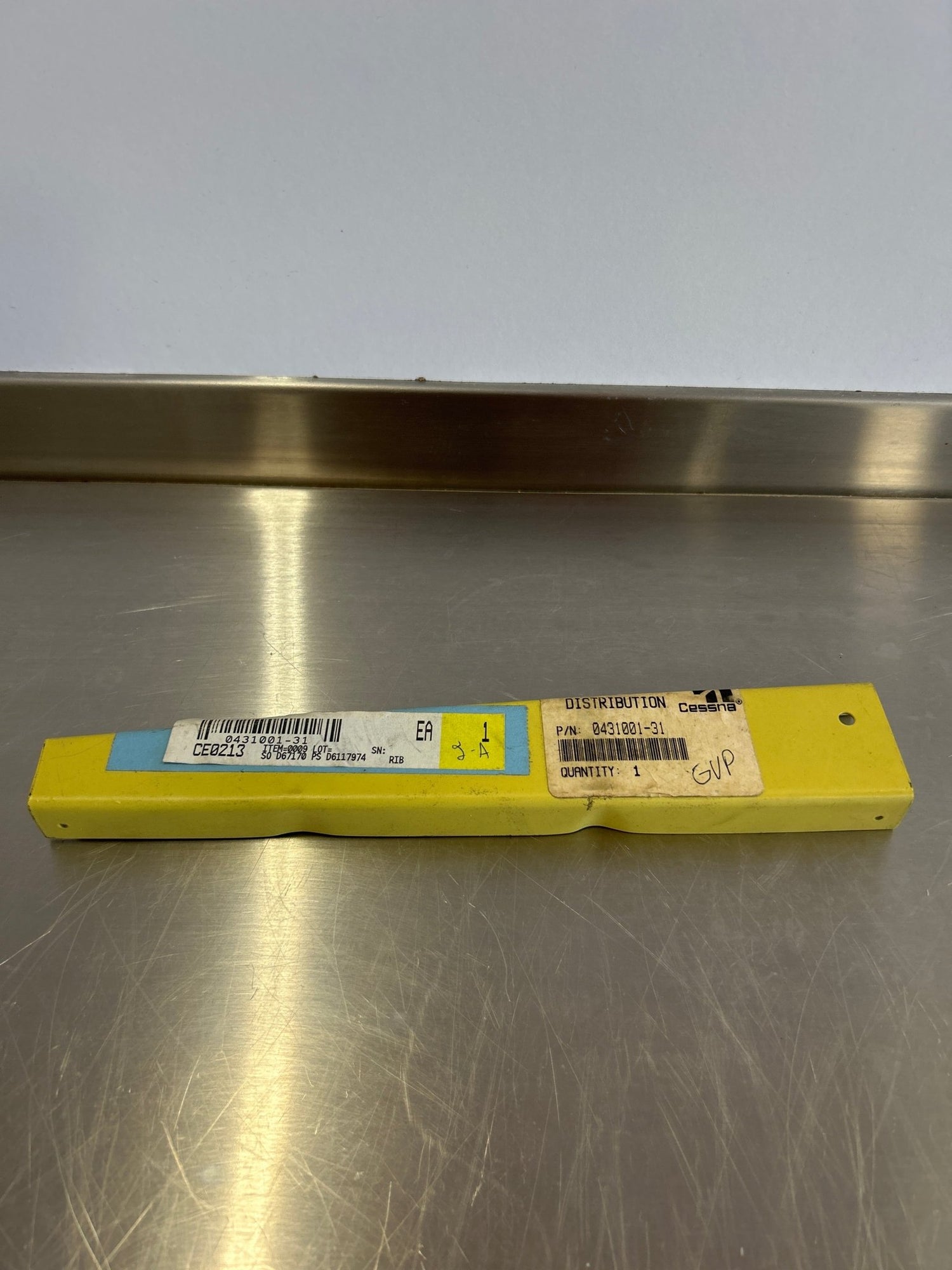 0431001 - 31 Cessna 150 Elevator Rib | FractionAIR Parts - Aircraft Parts & Accessories