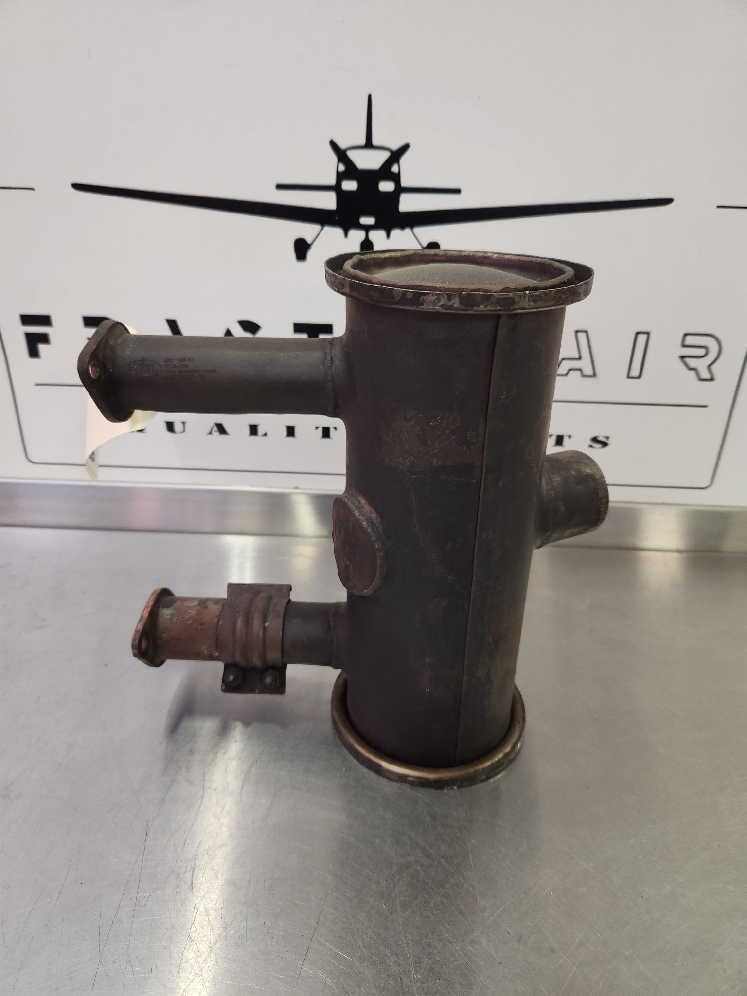 0450400 - 26 Cessna Right exhaust muffler | FractionAIR Parts - Aircraft Parts & Accessories