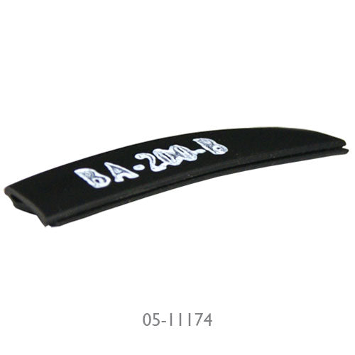 Black 3/8 U-Channel 25 Foot Package