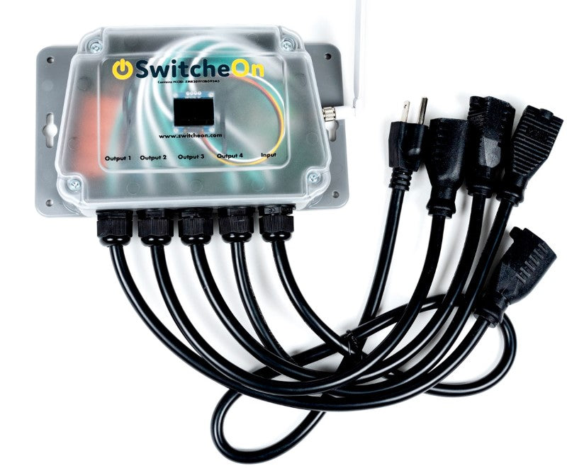 SwitcheOn 2 Channel 15 Amp Remote Power Control Base Unit (Canada)