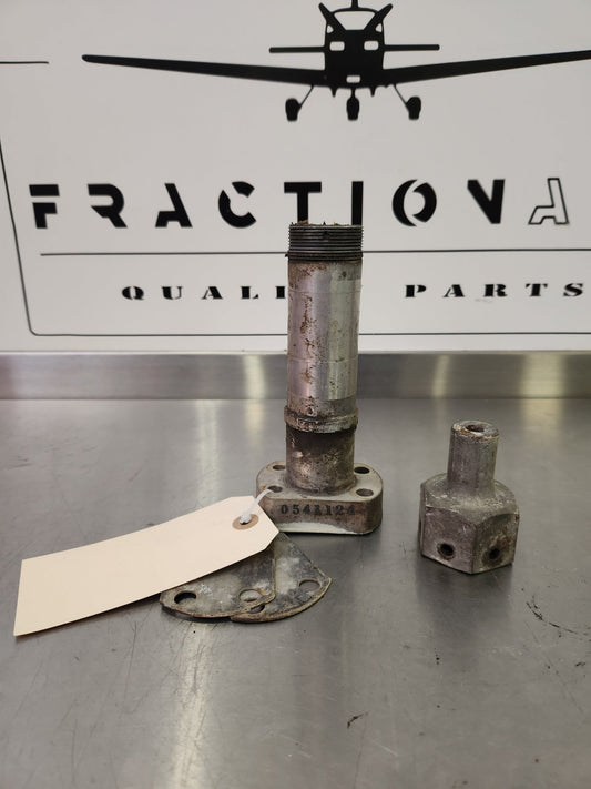 0541124 Cessna Main Gear Axle w/ Nut and Shim | FractionAIR Parts - Aircraft Parts & Accessories