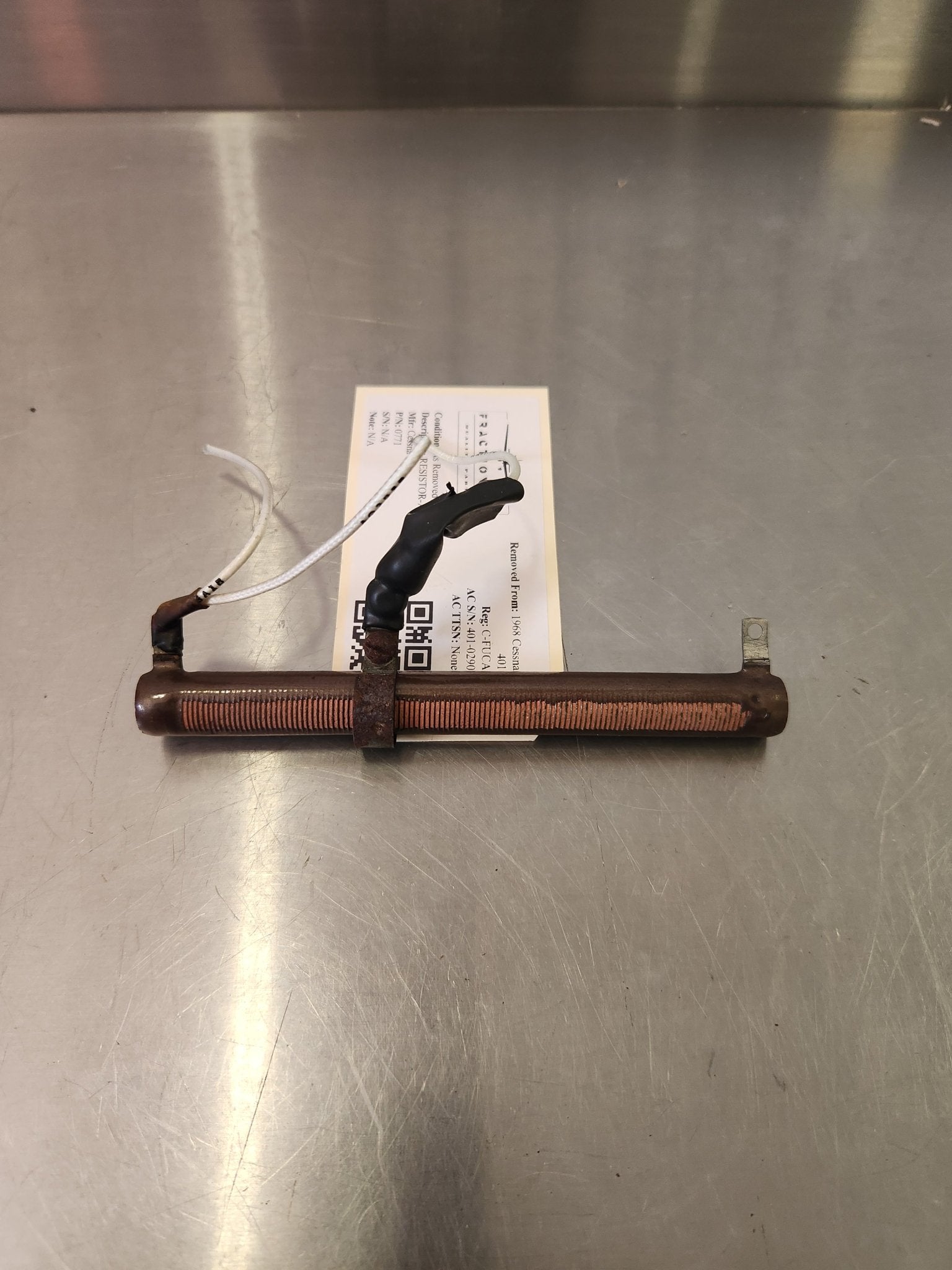 0771 Cessna RESISTOR - AUX PUMP | FractionAIR Parts - Aircraft Parts & Accessories