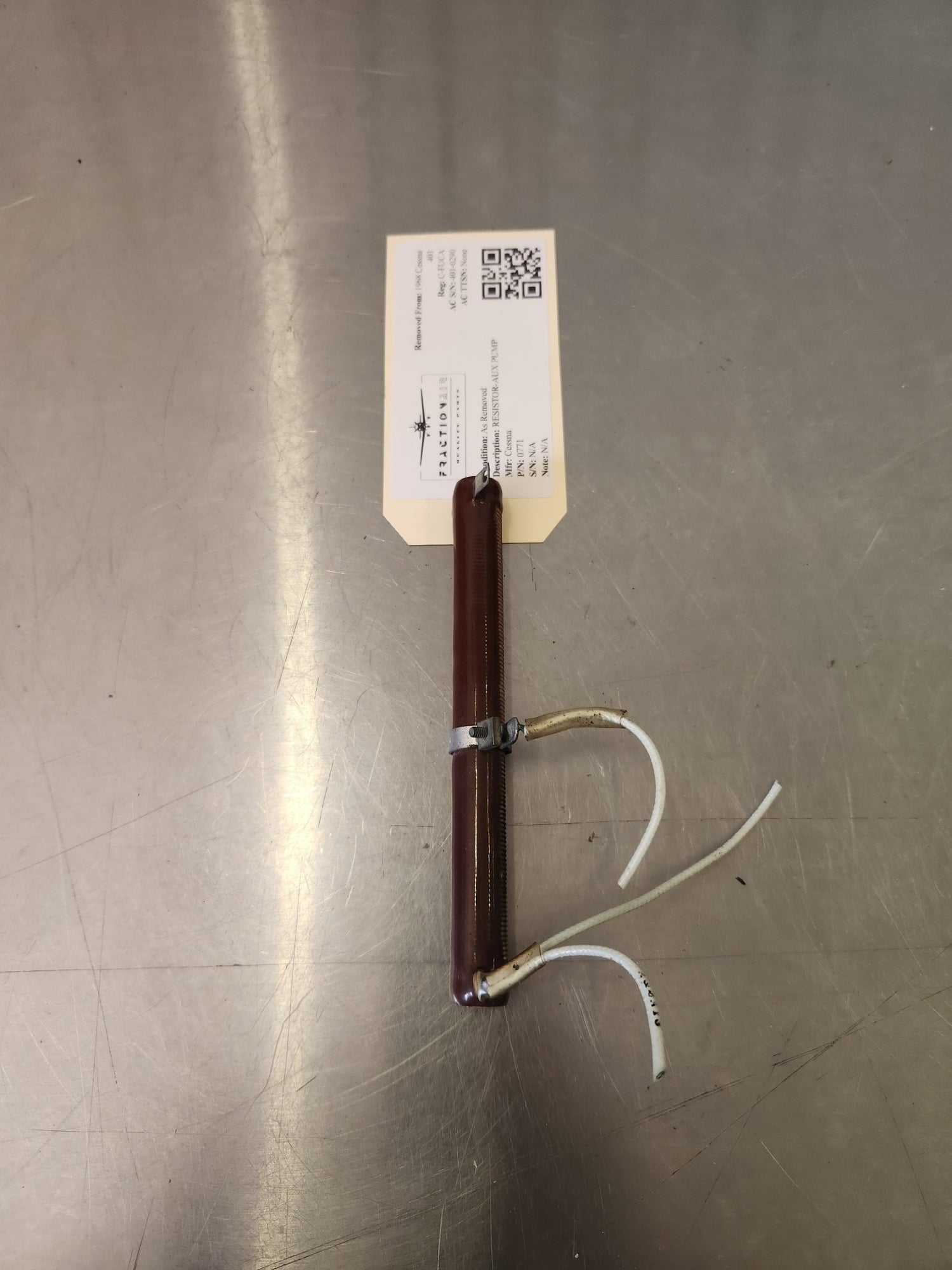 0771 Cessna RESISTOR - AUX PUMP | FractionAIR Parts - Aircraft Parts & Accessories