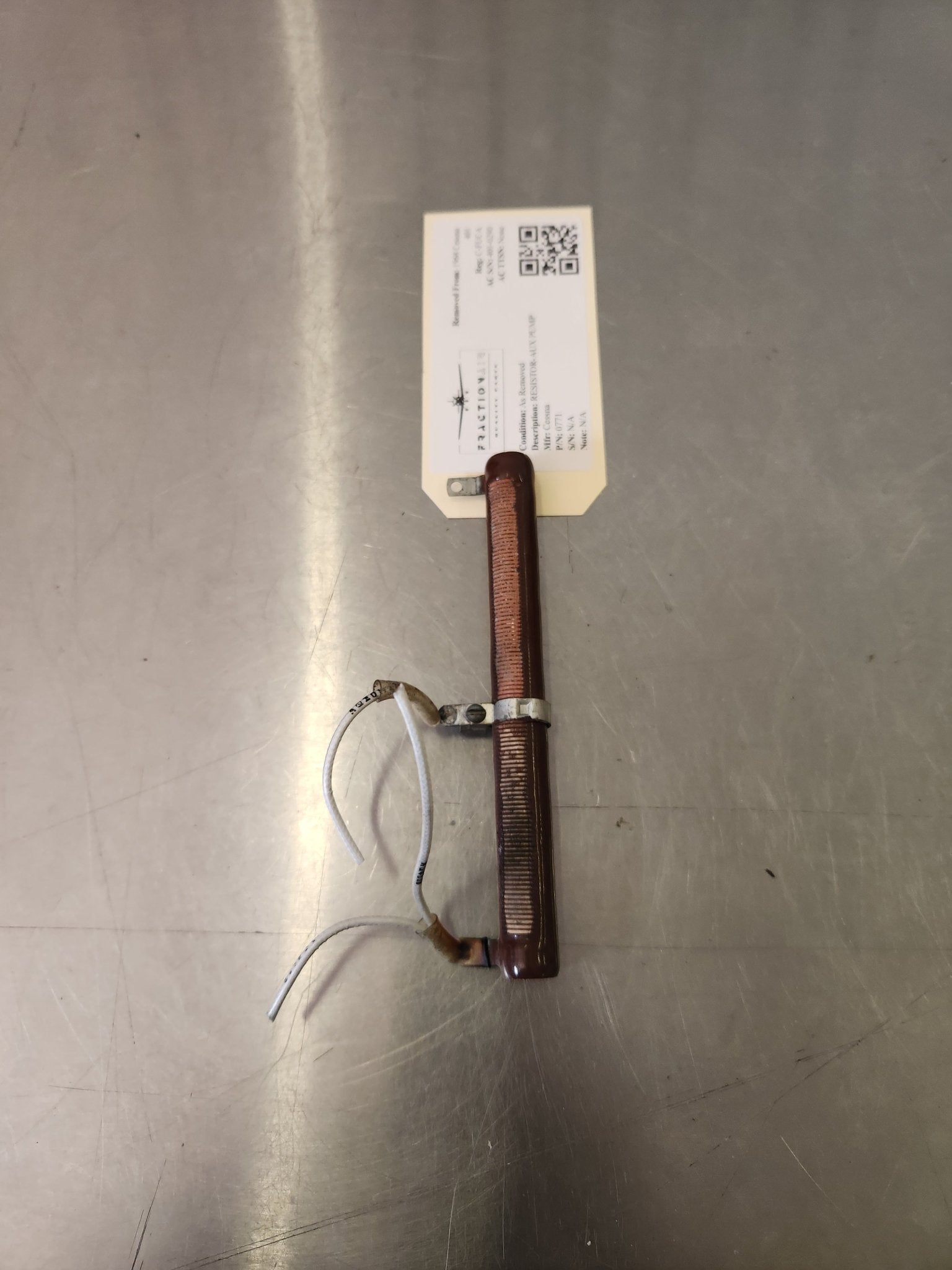 0771 Cessna RESISTOR - AUX PUMP | FractionAIR Parts - Aircraft Parts & Accessories