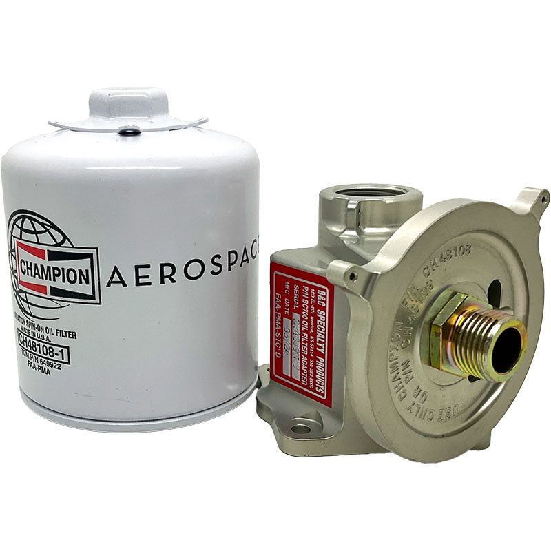 B&C BC700-1 Oil Filter Adapter Kit