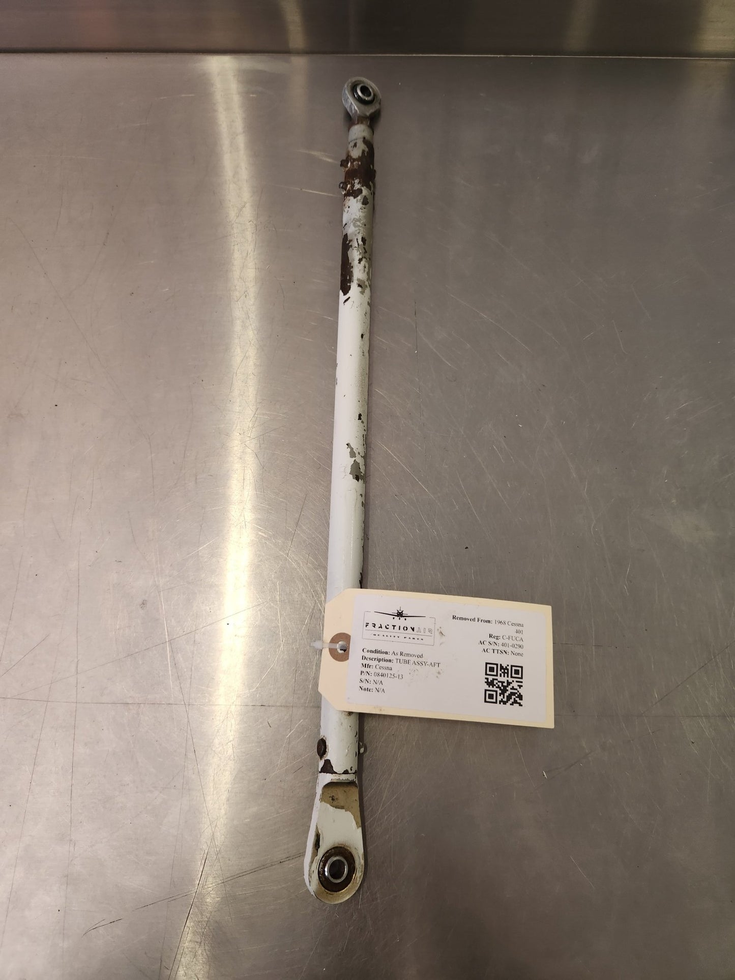 0840125 - 13 Cessna TUBE ASSY - AFT 0840125 - 15 | FractionAIR Parts - Aircraft Parts & Accessories