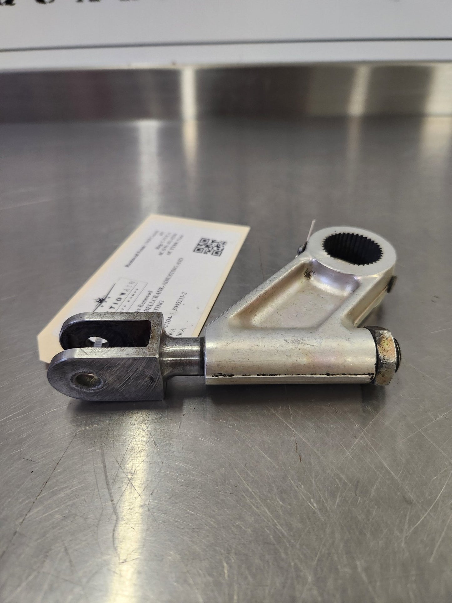 0842104 - 3, 5045211 - 2 Cessna BELLCRANK - ADJUSTING AND FORK - ADJUSTING | FractionAIR Parts - Aircraft Parts & Accessories