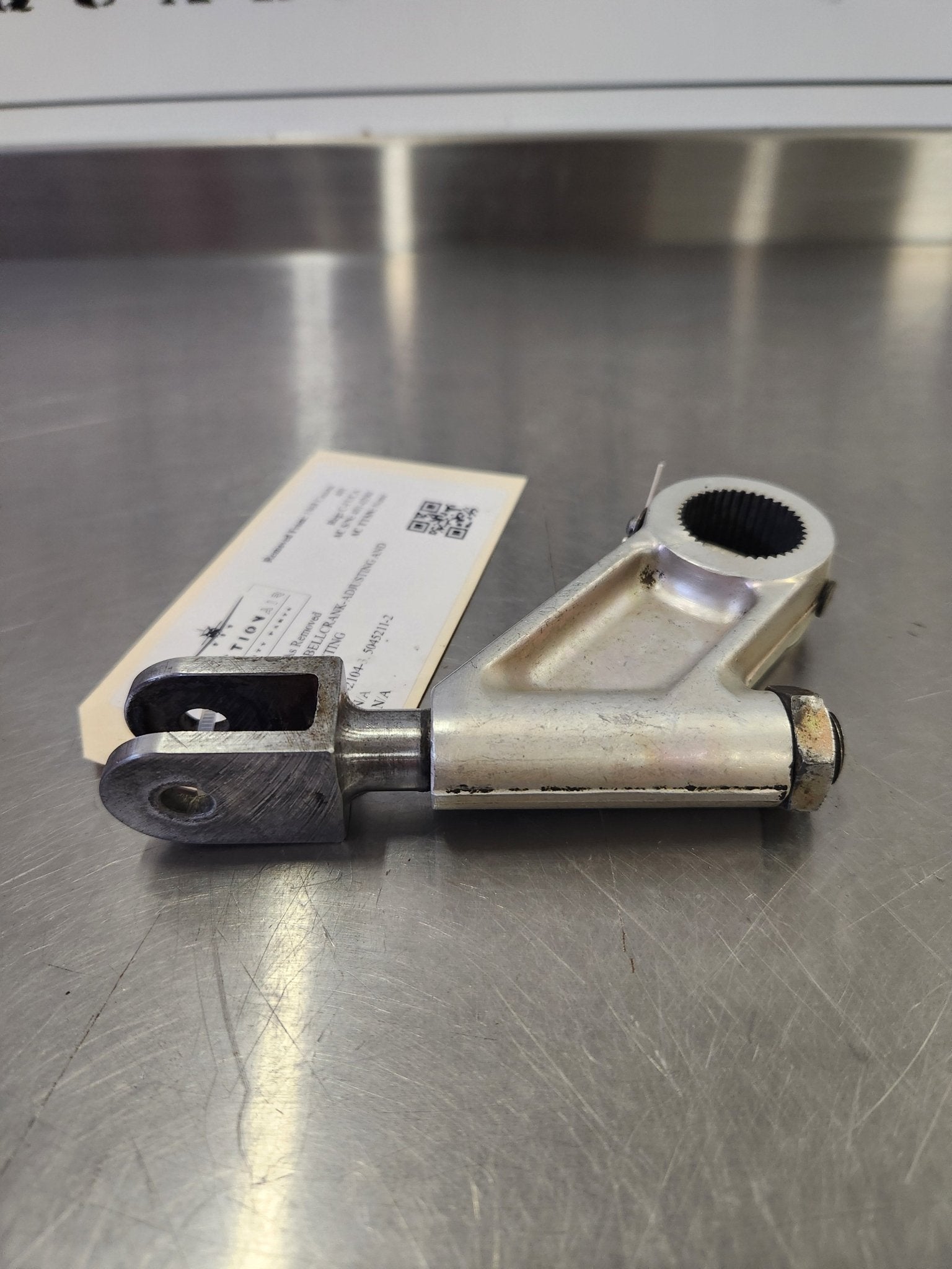 0842104 - 3, 5045211 - 2 Cessna BELLCRANK - ADJUSTING AND FORK - ADJUSTING | FractionAIR Parts - Aircraft Parts & Accessories
