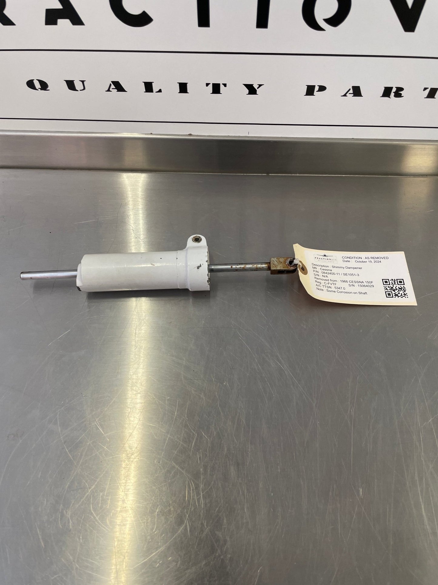 0842400 - 11 Cessna 150F Shimmy Dampener ALT : SE1051 - 3 | FractionAIR Parts - Aircraft Parts & Accessories