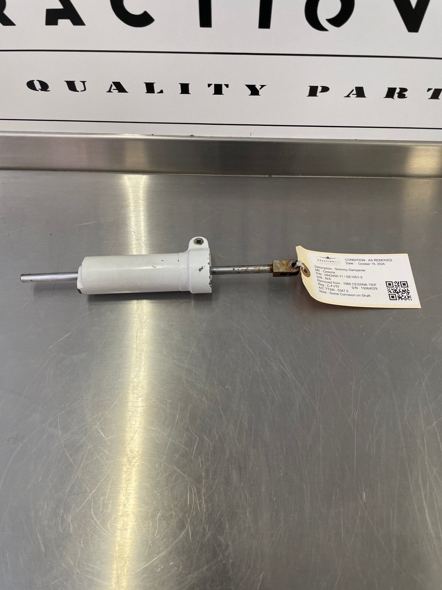 0842400 - 11 Cessna 150F Shimmy Dampener ALT : SE1051 - 3 | FractionAIR Parts - Aircraft Parts & Accessories