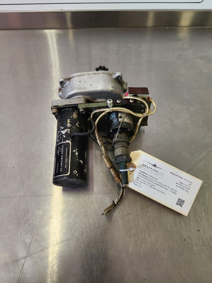 0861505 - 12, 2005 - 0001, 0813603 - 2 Cessna / Aero Space FLAP ACTUATOR ASSY W/ MOTOR AND POSITION TRANSMITTER 28 DC - 14 AMPS | FractionAIR Parts - Aircraft Parts & Accessories