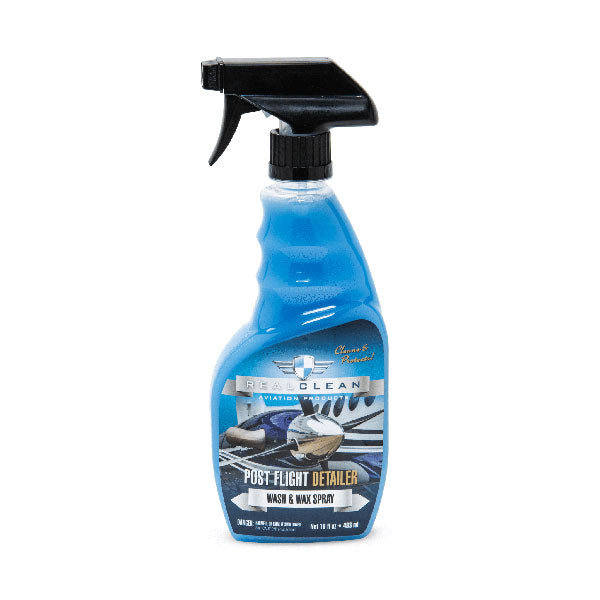 Realclean Post Flight Interior and Exterior Cleaner and Polish - 1 Gallon