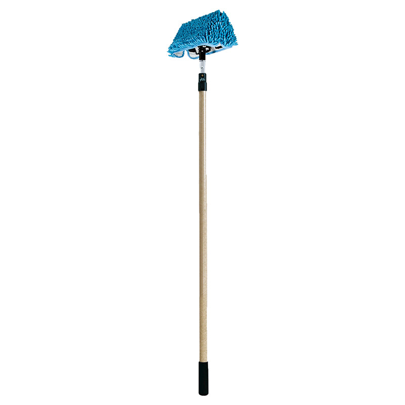 Waterless Wash Wax Mop with Fiberglass Pole