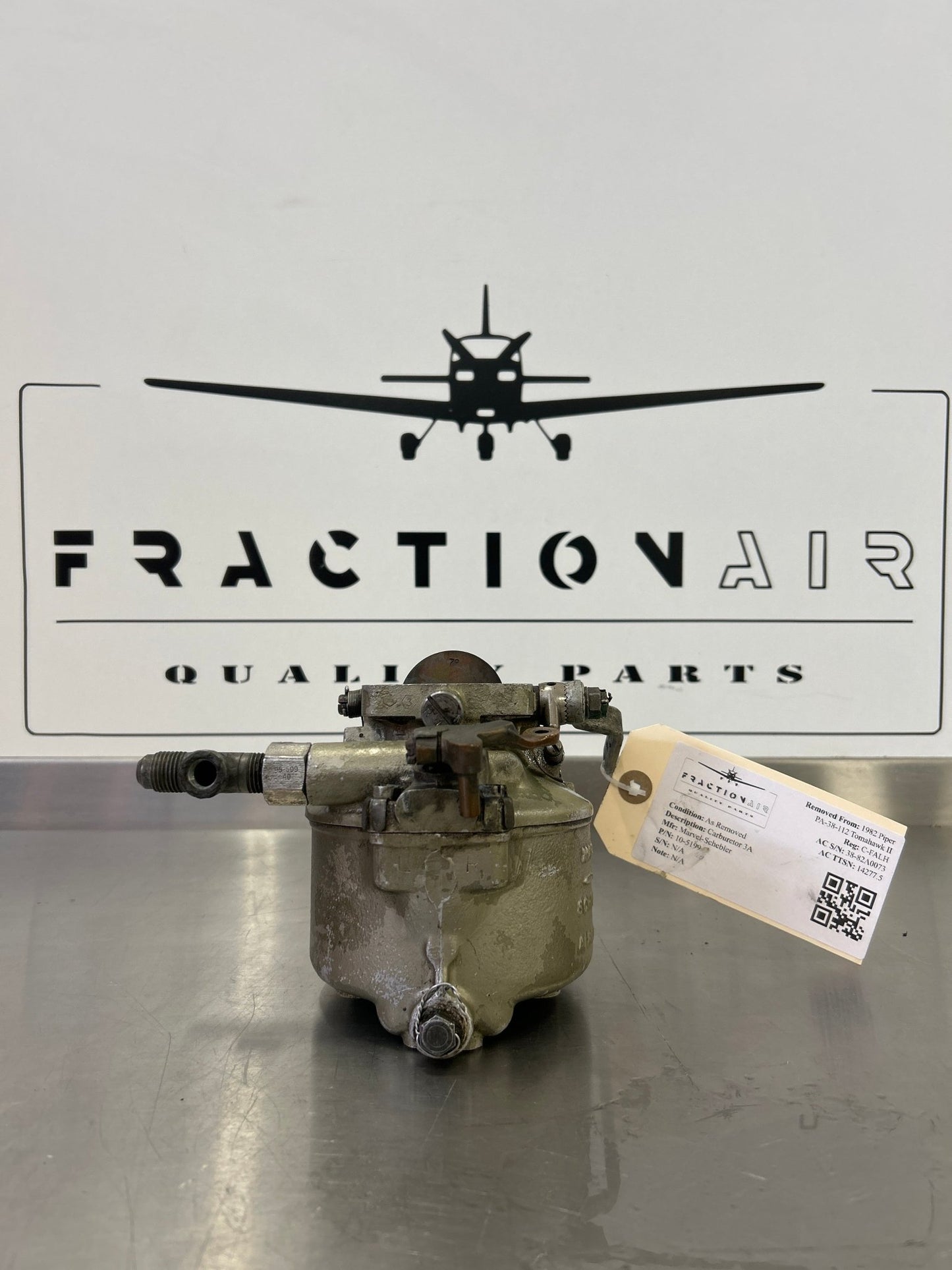 10 - 5199 Marvel - Schebler Carburetor MA - 3A CF I - 97020 | FractionAIR Parts - Aircraft Parts & Accessories