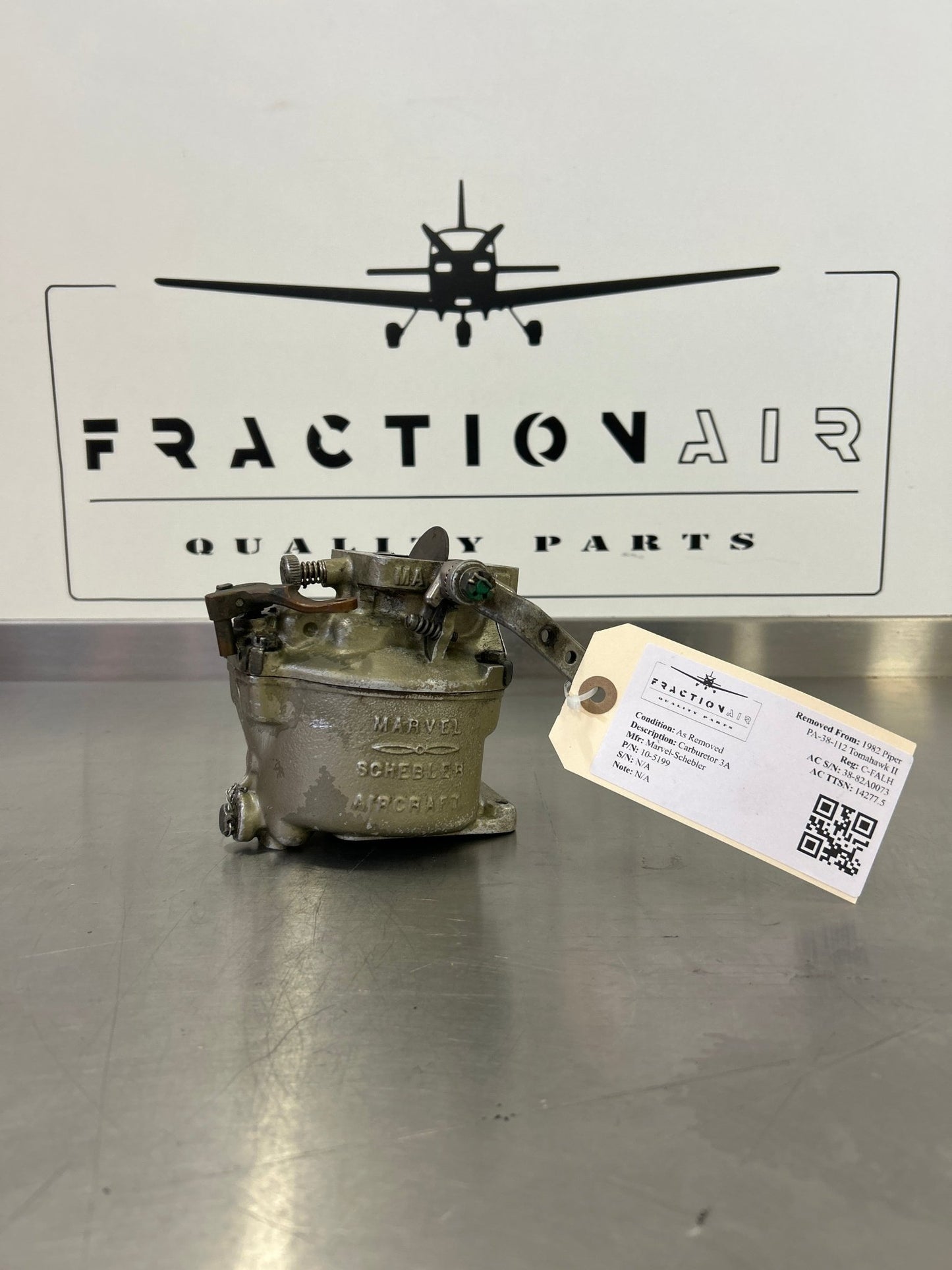 10 - 5199 Marvel - Schebler Carburetor MA - 3A CF I - 97020 | FractionAIR Parts - Aircraft Parts & Accessories