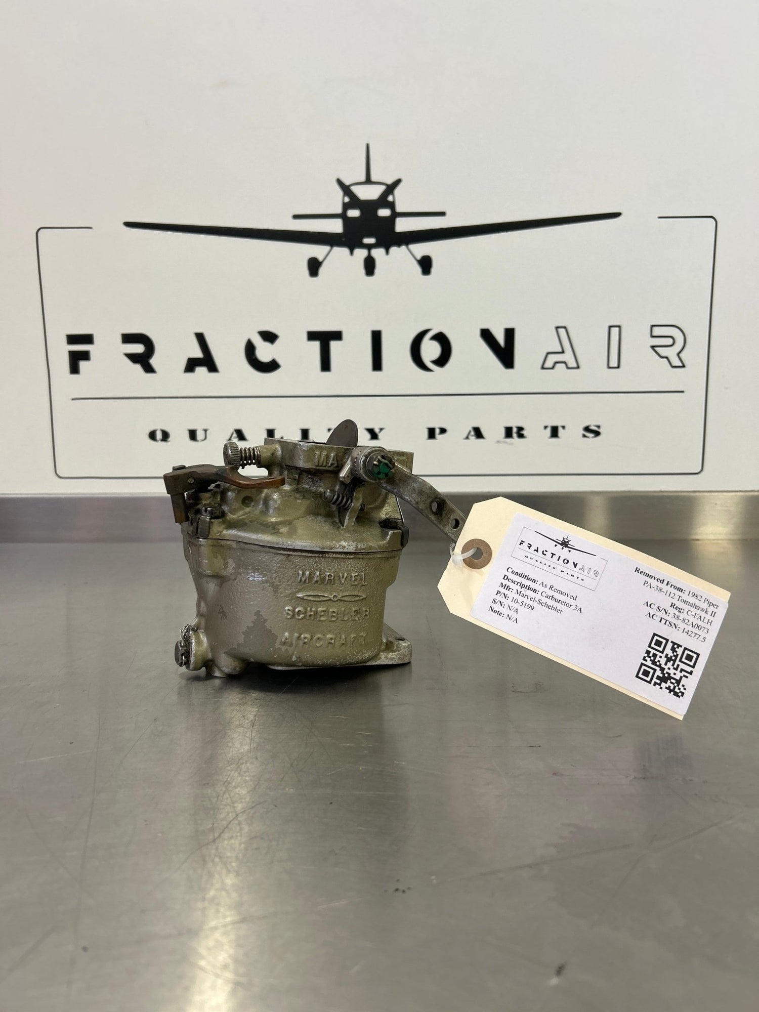 10 - 5199 Marvel - Schebler Carburetor MA - 3A CF I - 97020 | FractionAIR Parts - Aircraft Parts & Accessories