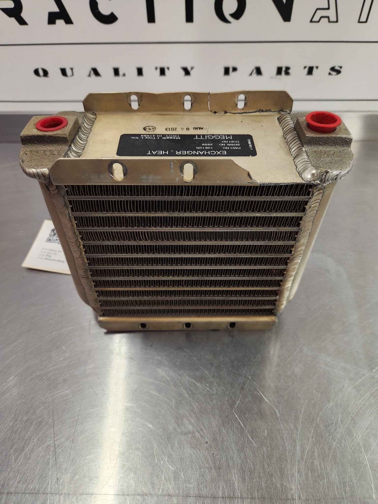 10610R Meggitt Heat Exchanger Assembly | FractionAIR Parts - Aircraft Parts & Accessories