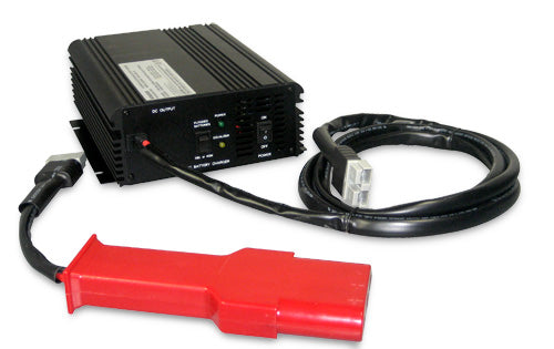 24V Portable Power Supply 20 Amp — Cessna 3-Pin Plug & Battery Clips