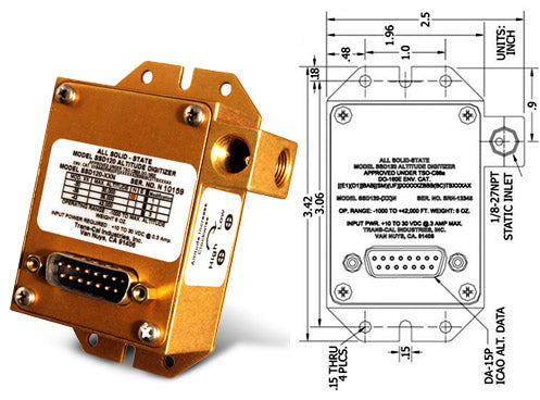 Trans-Cal Altimeter Encoder 30K SSD120-30N