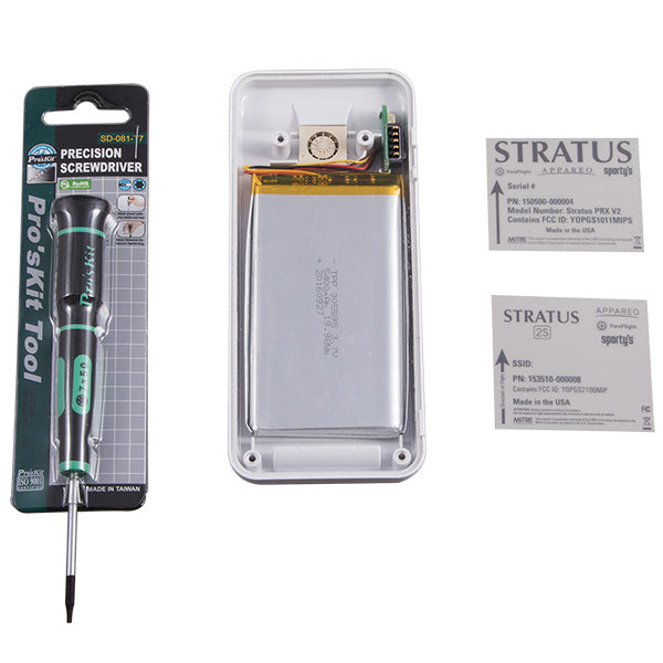 Appareo Stratus Battery Replacement Kit