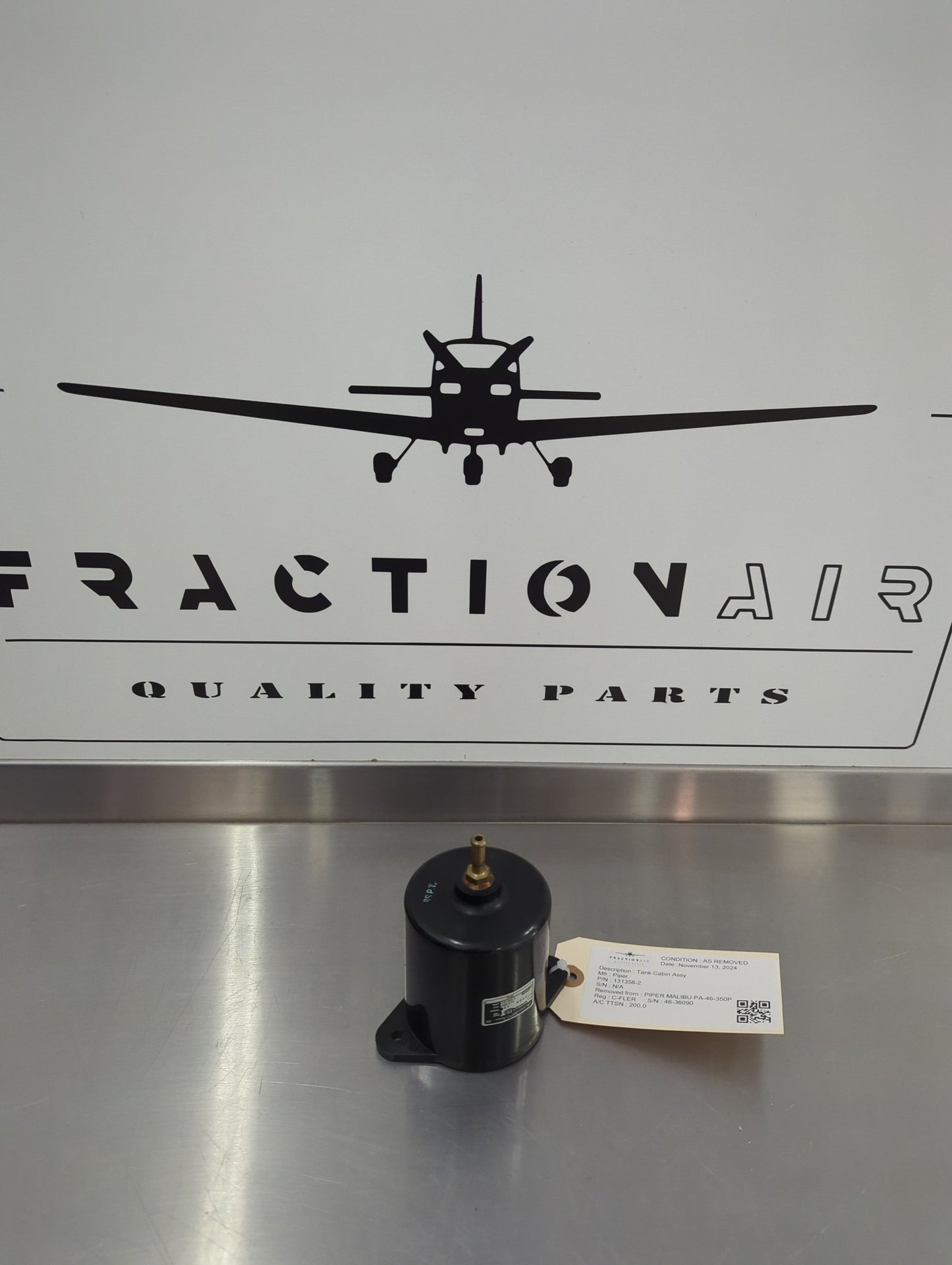 131358 - 2 PIPER MALIBU PA - 46 - 350P Tank Cabin Assy | FractionAIR Parts - Aircraft Parts & Accessories