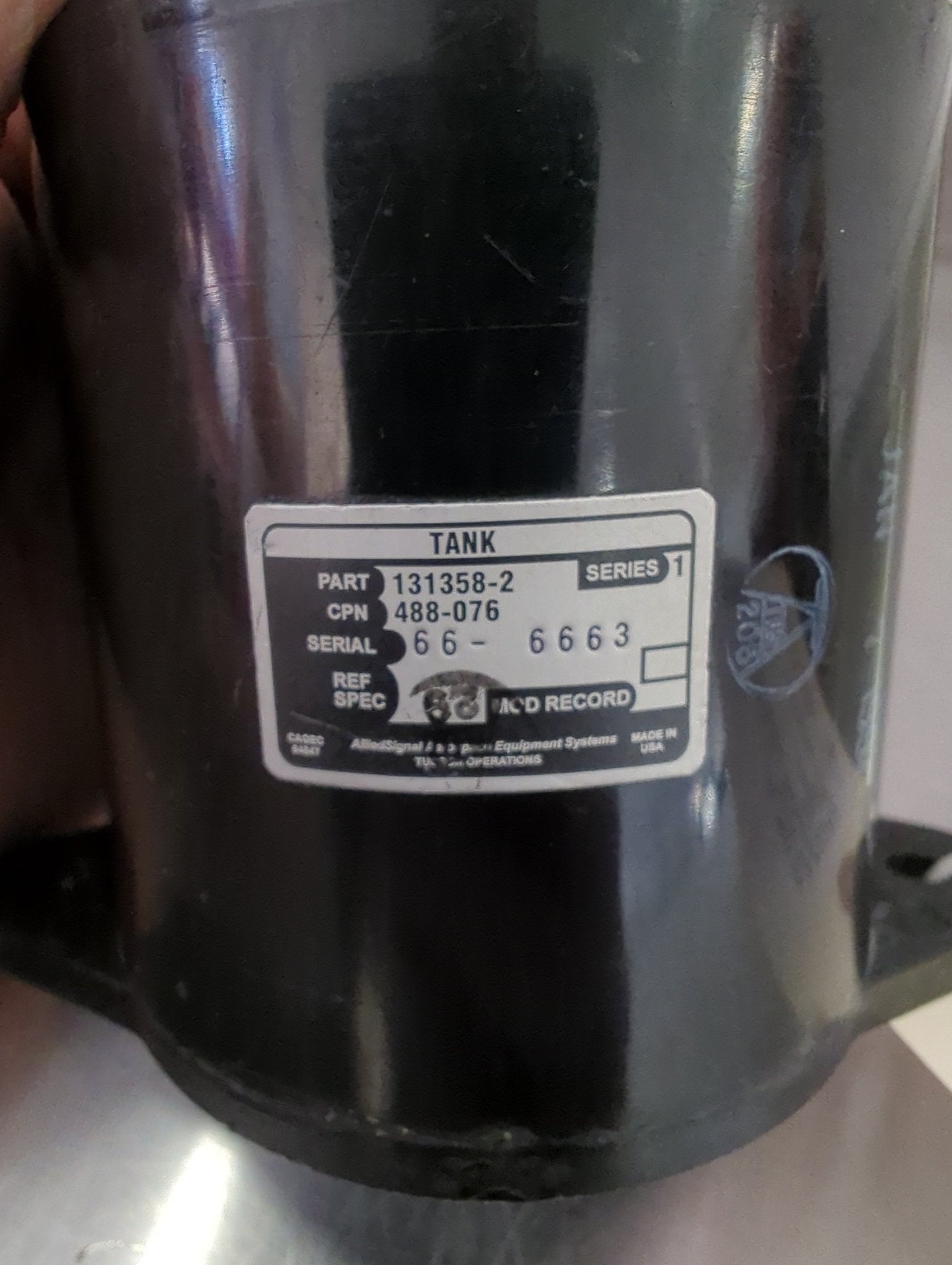 131358 - 2 PIPER MALIBU PA - 46 - 350P Tank Cabin Assy | FractionAIR Parts - Aircraft Parts & Accessories