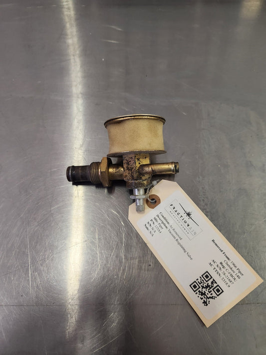 133A4 Airborne Manufacturing Company Vacuum Regulating Valve 2H3 - 12 | FractionAIR Parts - Aircraft Parts & Accessories