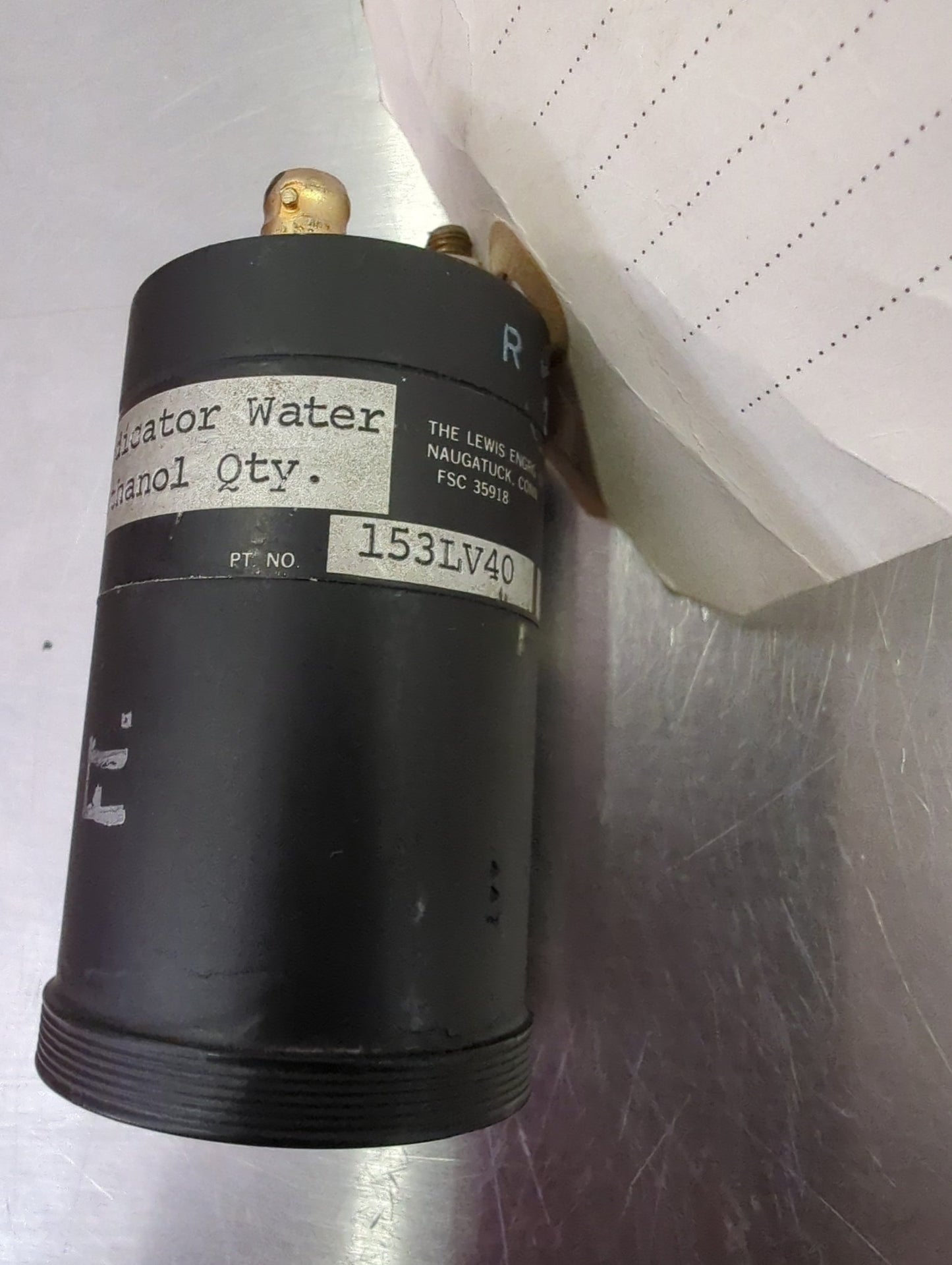 153LV40 Lewis Indicator Water Methanol Qty | FractionAIR Parts - Aircraft Parts & Accessories