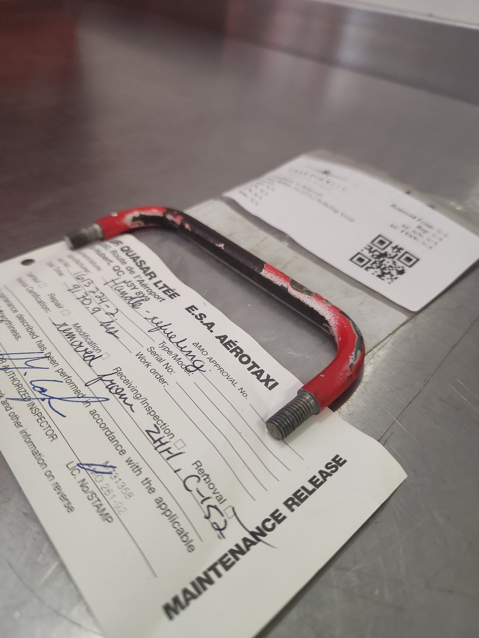 1613224‑2 Refueling Assist Handle | FractionAIR Parts - Aircraft Parts & Accessories