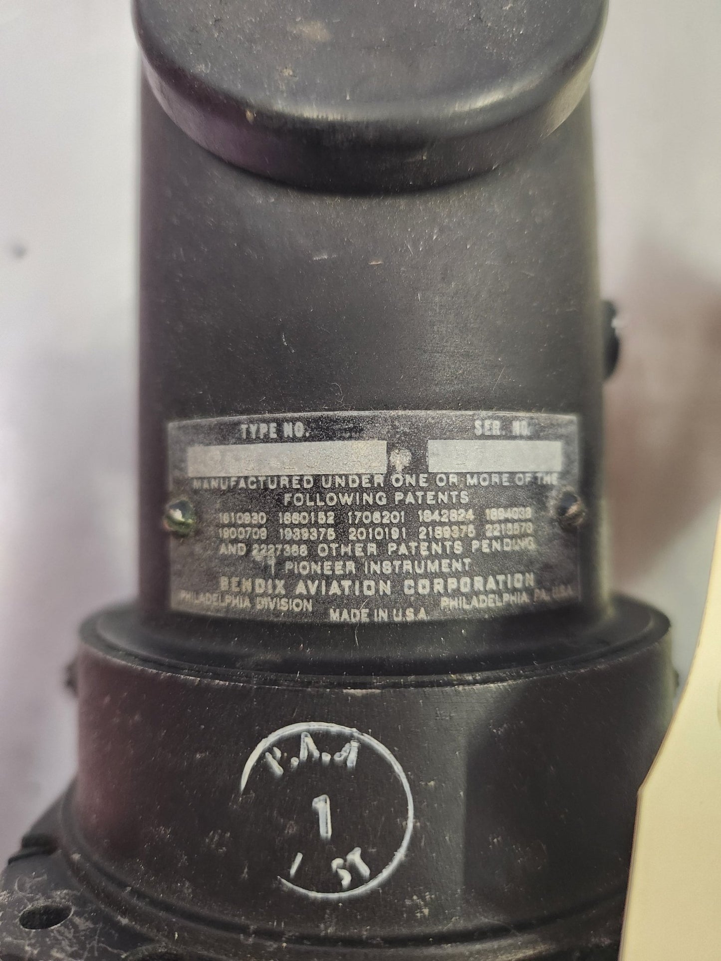 1718 - 25 - X Bendix Turn and Bank Indicator | FractionAIR Parts - Aircraft Parts & Accessories