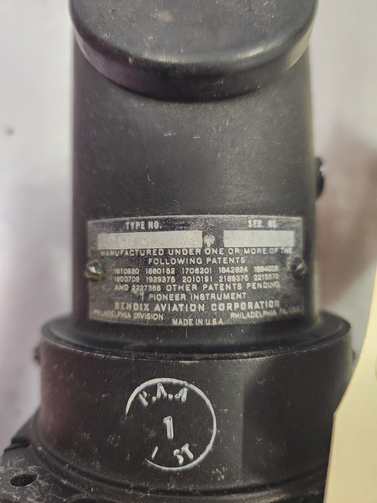 1718 - 25 - X Bendix Turn and Bank Indicator | FractionAIR Parts - Aircraft Parts & Accessories