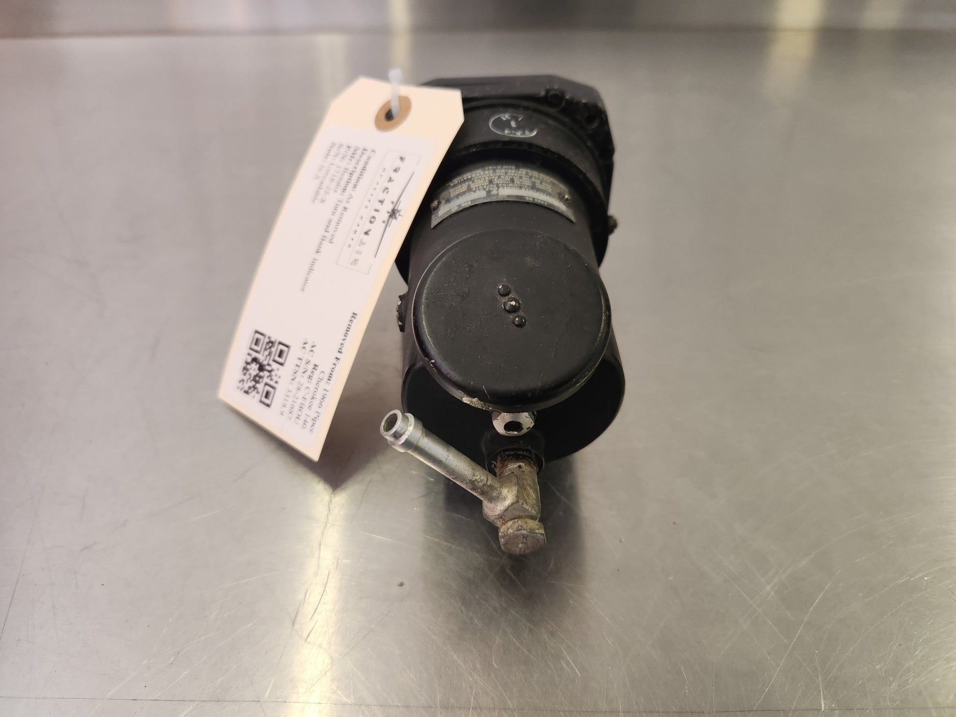 1718 - 25 - X Bendix Turn and Bank Indicator | FractionAIR Parts - Aircraft Parts & Accessories