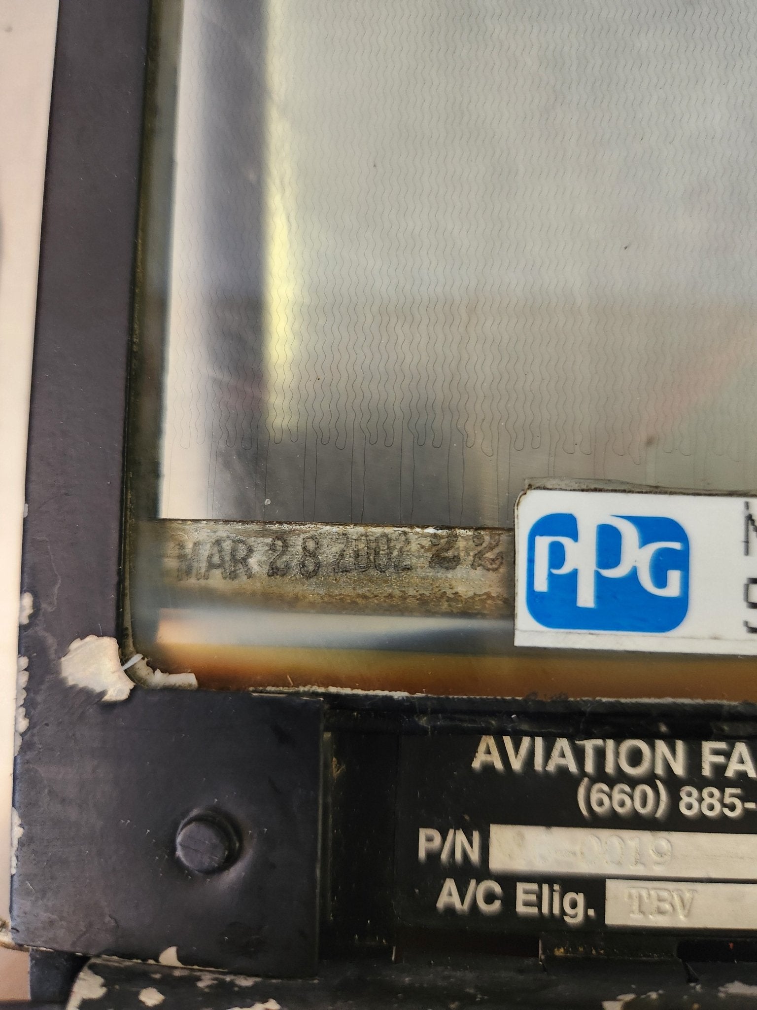 172401 PPG WINDSHIELD DE - ICE HOT PLATE - CORE 16 - 0019 | FractionAIR Parts - Aircraft Parts & Accessories