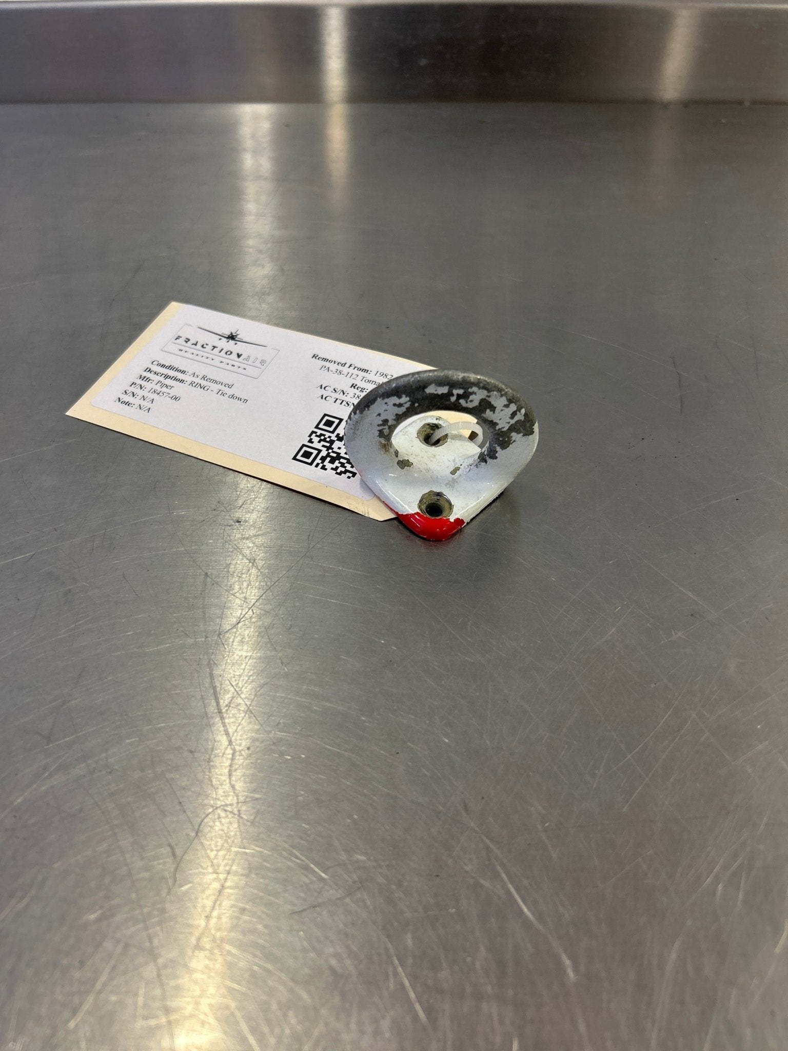 18457 - 00 Piper RING - Tie down | FractionAIR Parts - Aircraft Parts & Accessories