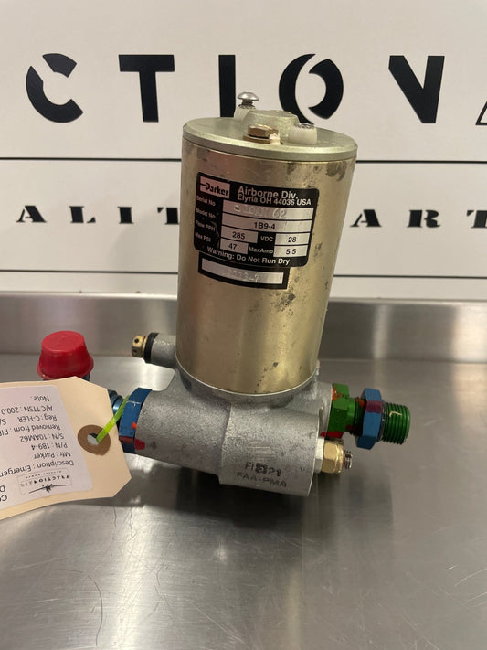 1B9 - 4 Parker Emergency Fuel Pump Alt PN : 481 - 875; 42113 - 7 | FractionAIR Parts - Aircraft Parts & Accessories