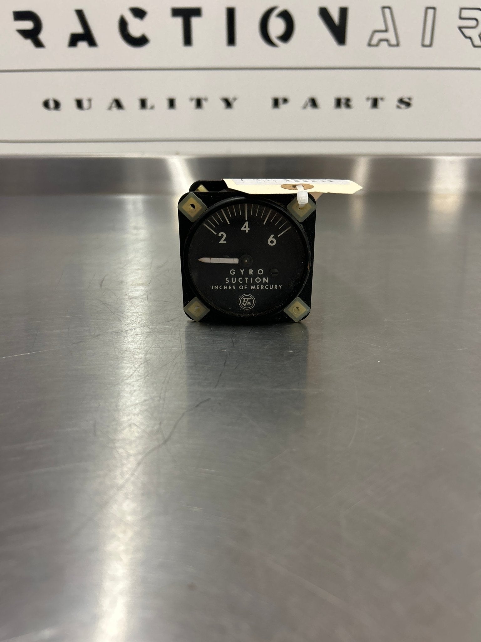 1G3 - 4 Succion Gauge | FractionAIR Parts - Aircraft Parts & Accessories