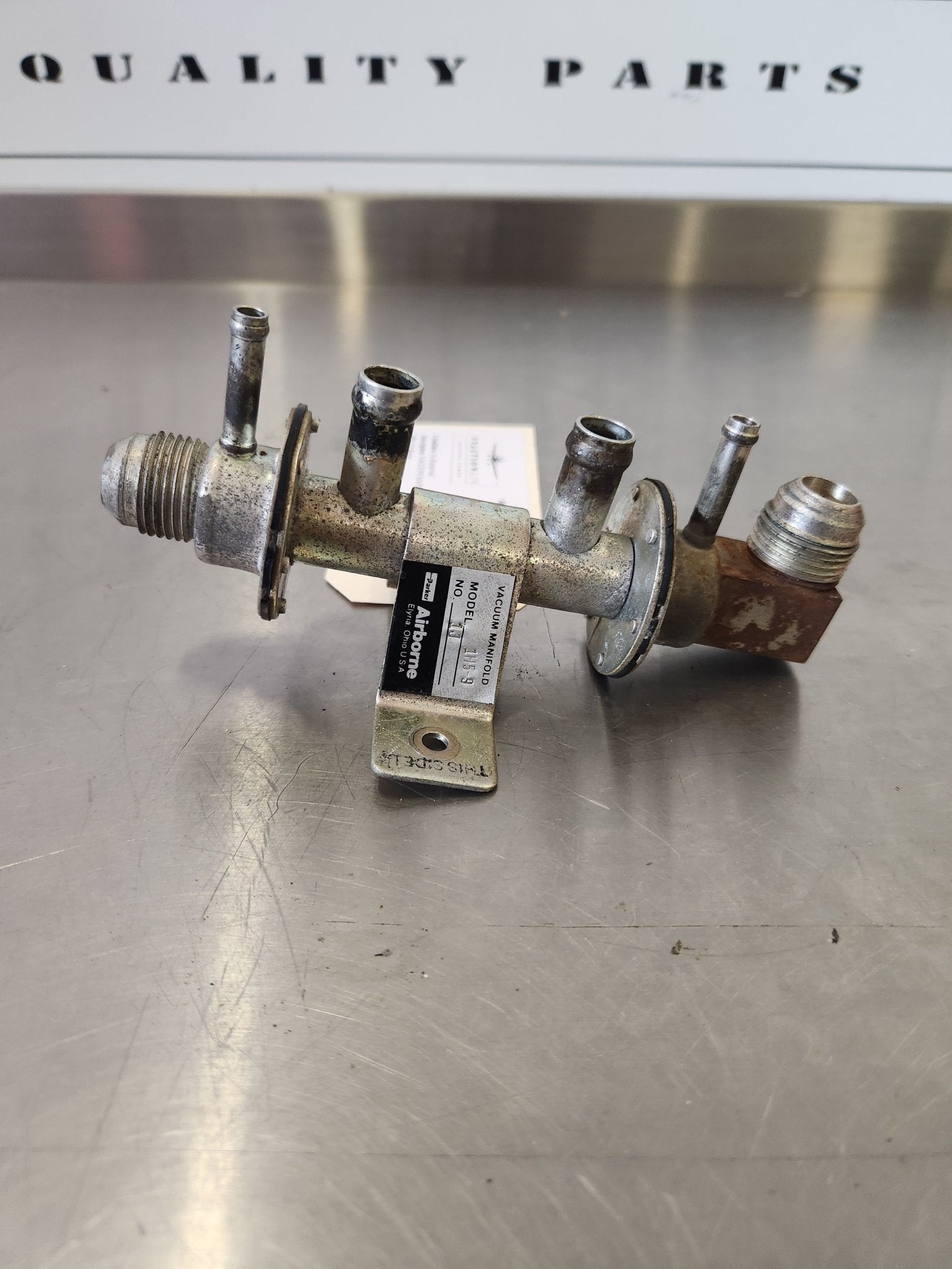 1H5 - 9 Air Borne VACUUM MANIFOLD | FractionAIR Parts - Aircraft Parts & Accessories