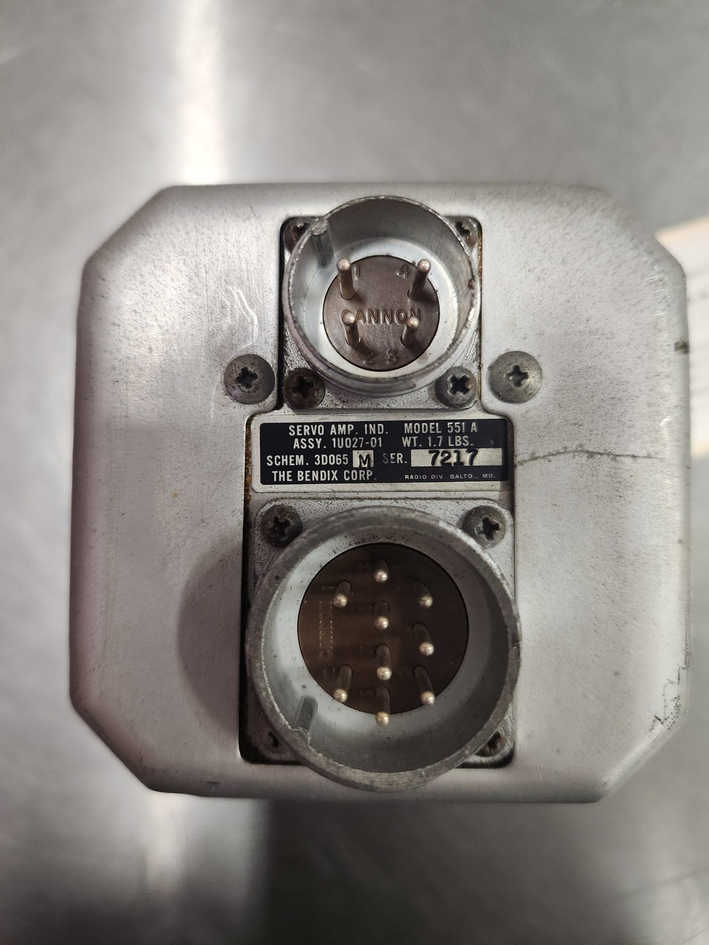 1U027 - 01 Bendix/King Servo Amp. Indicator | FractionAIR Parts - Aircraft Parts & Accessories