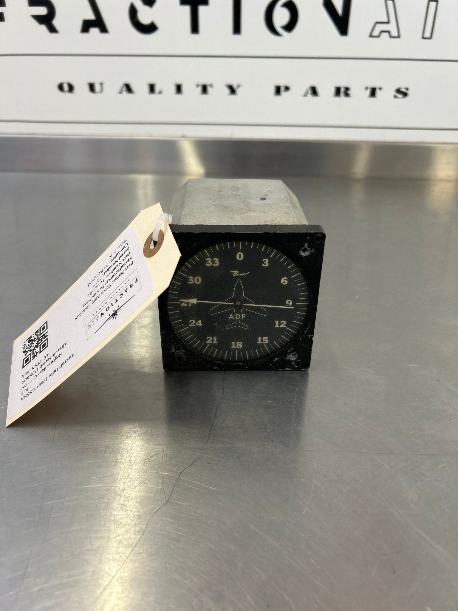 Bendix Adf 1U027-01 Servo Amp. Indicator ADF Bendix Model 551A - FractionAIR inc ...