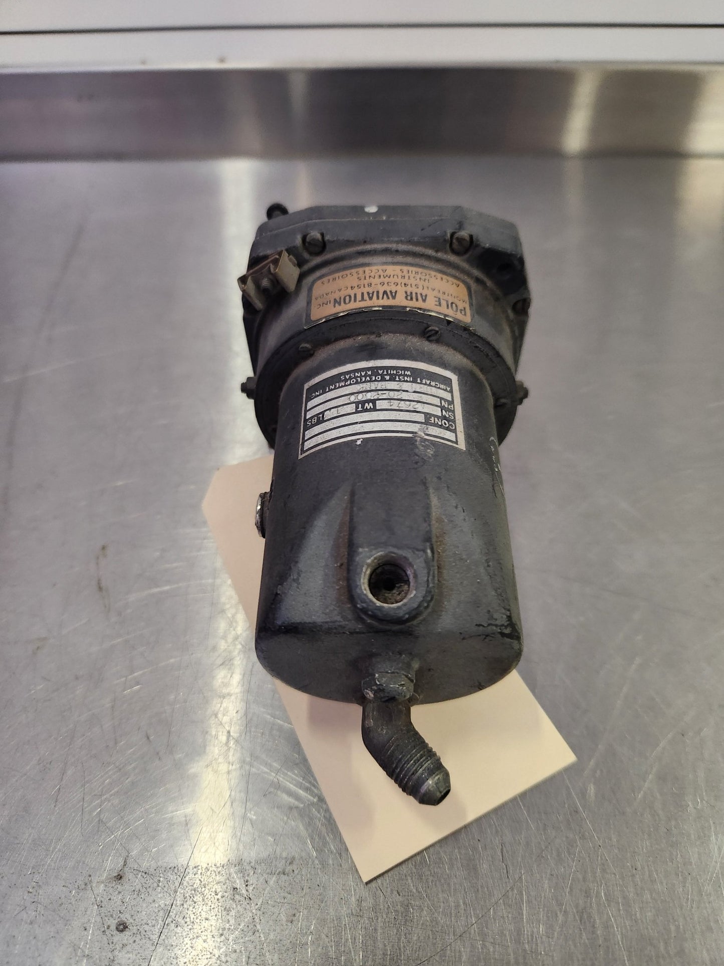 20-2500 Aircaft inst. & Development Inc Turn and Bank Indicator (Core) | FractionAIR Parts - Aircraft Parts & Accessories