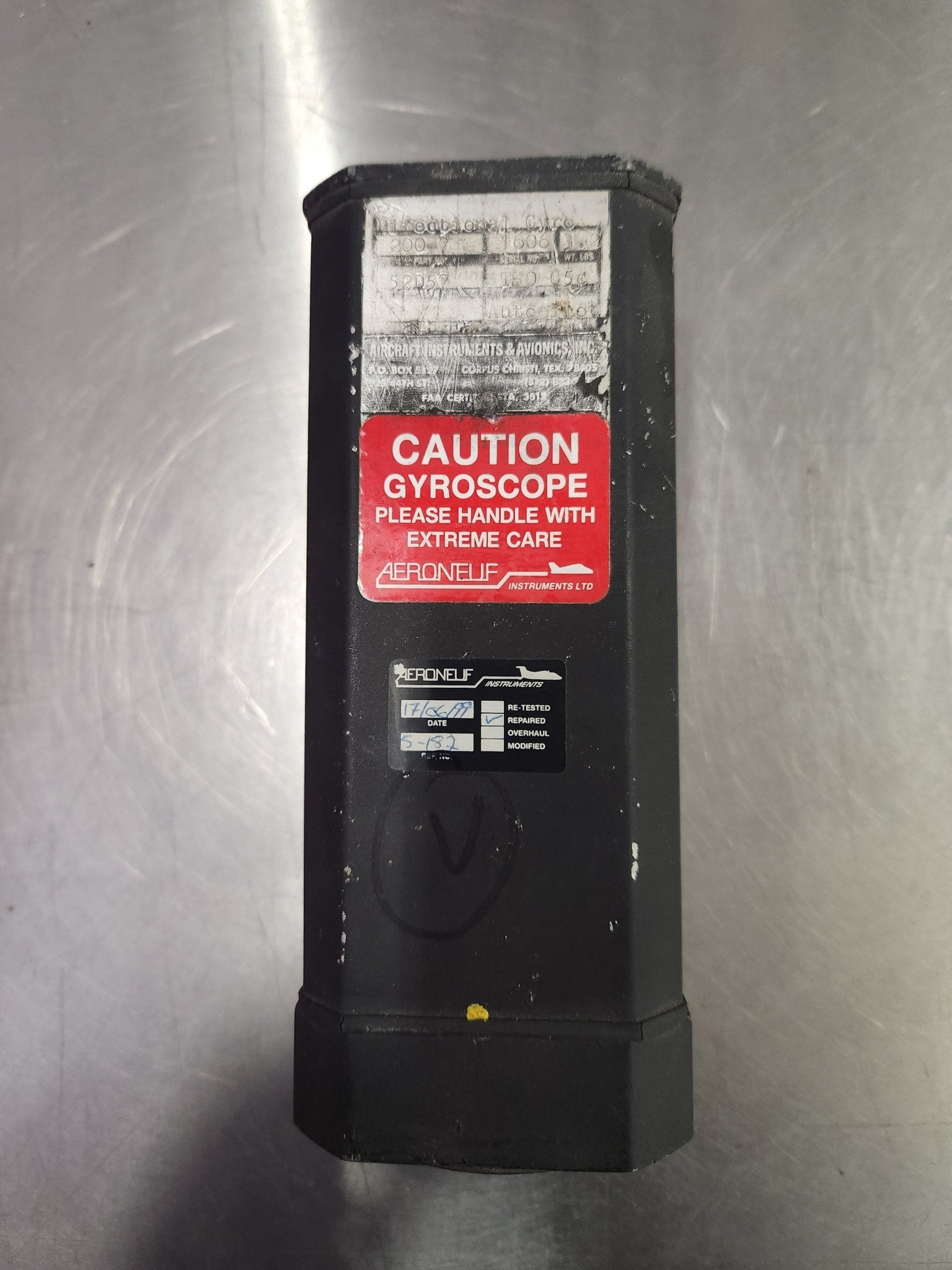 200-7 Aircraft Instruments & Avionics Inc Directional Gyro (Core) | FractionAIR Parts - Aircraft Parts & Accessories