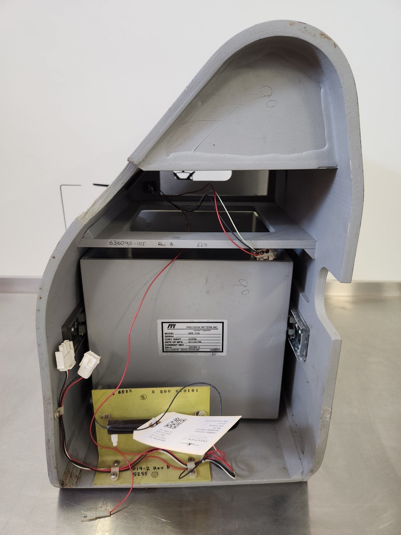 20590 - 002 PPI Cabinet R/H | FractionAIR Parts - Aircraft Parts & Accessories