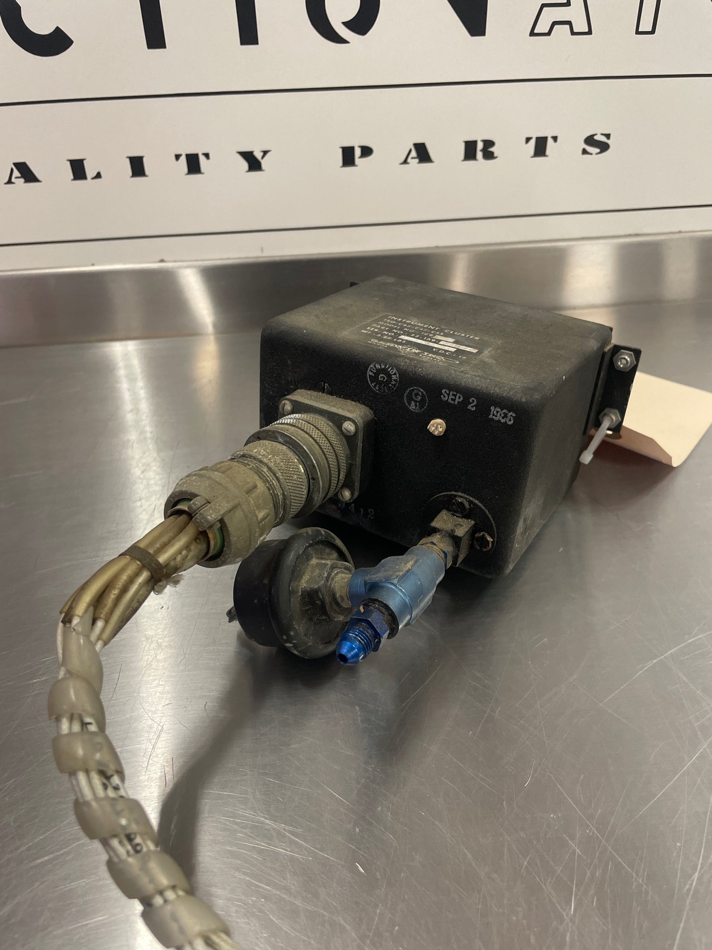 22-169-07-1 1967 Mooney M20F Instrument Cluster Assy