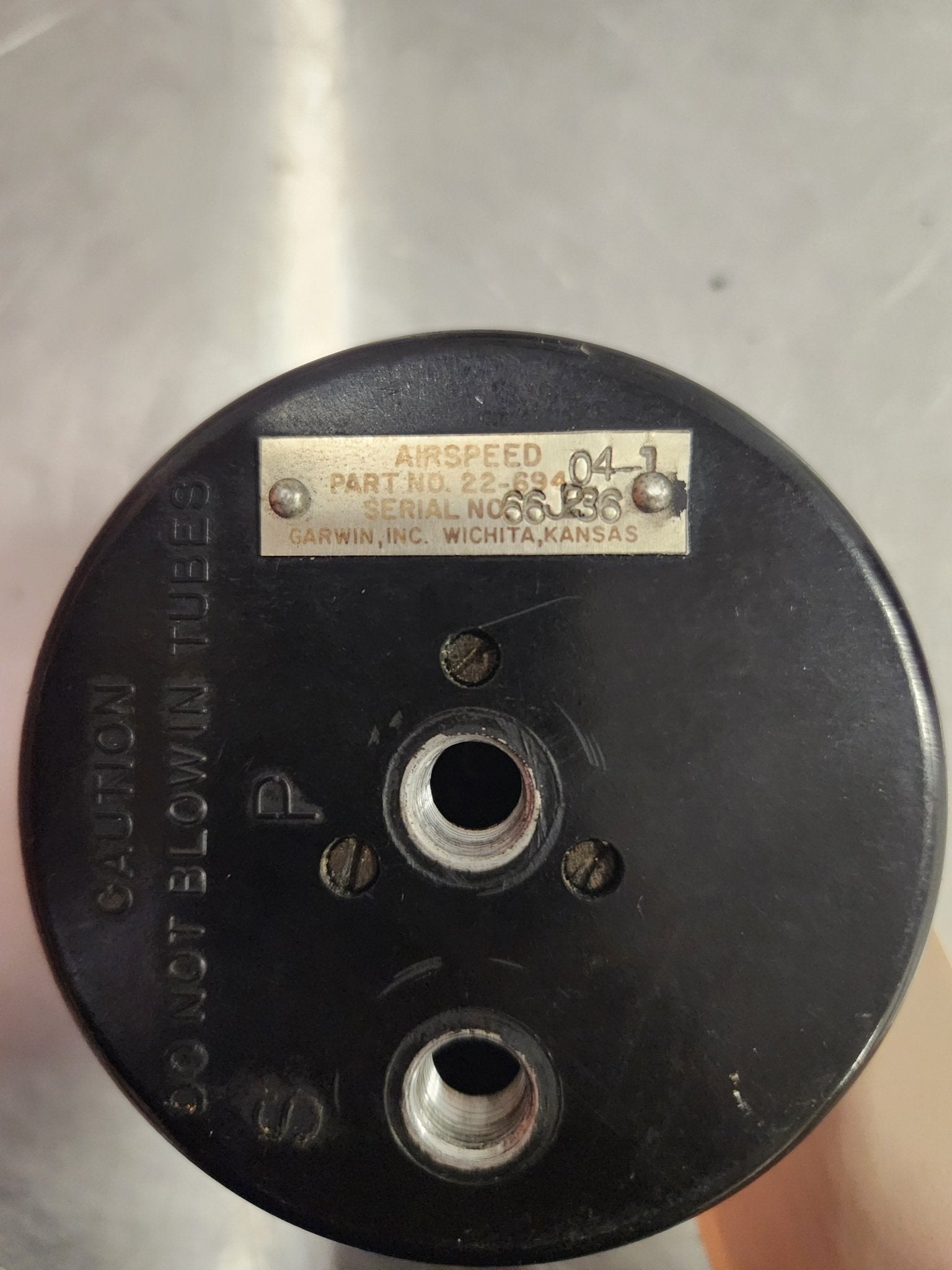 22 - 694 - 04 - 1 Garwin Airspeed Indicator | FractionAIR Parts - Aircraft Parts & Accessories