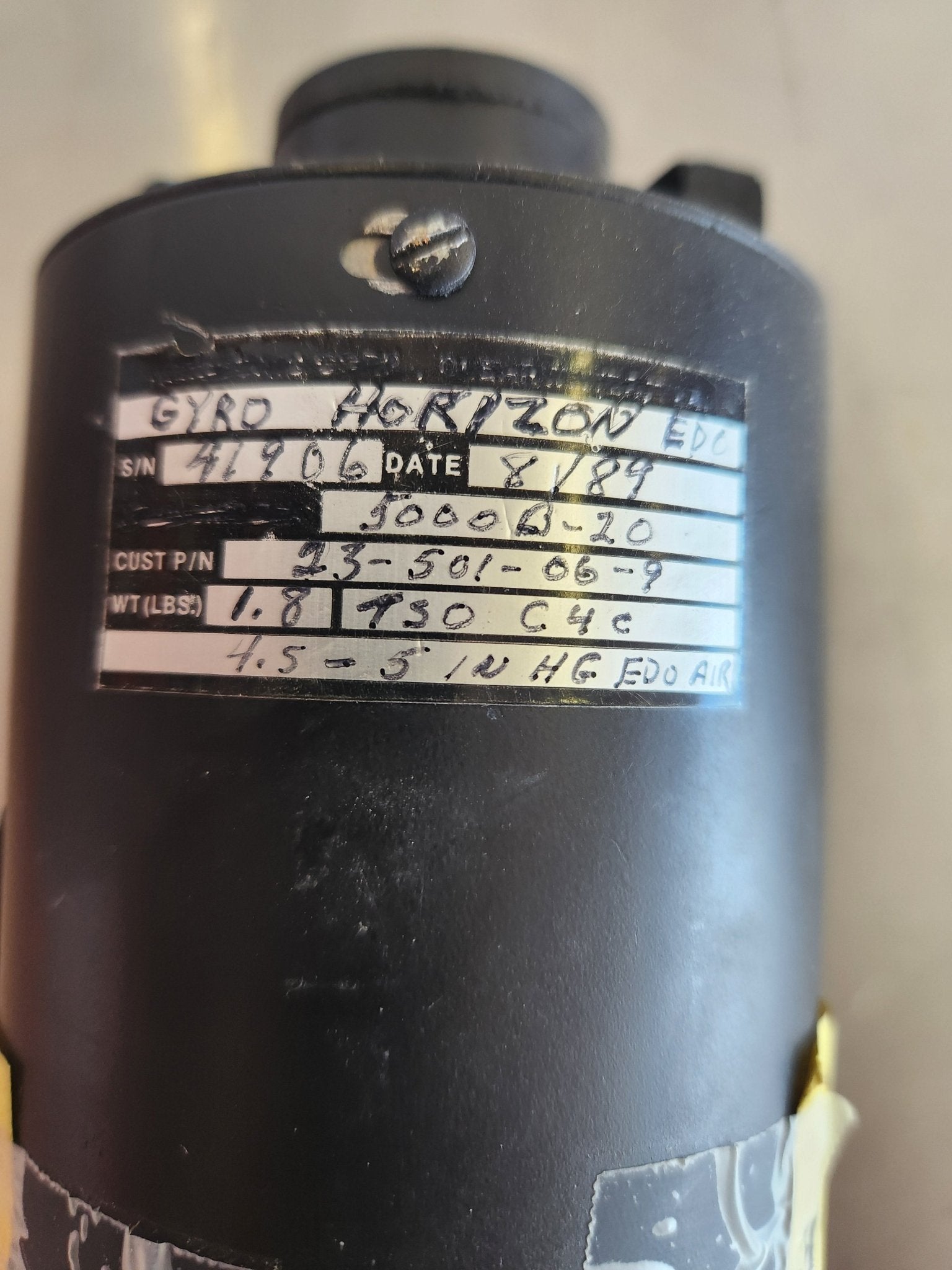 23 - 501 - 06 - 9 Sigma - Tek Gyro Horizon | FractionAIR Parts - Aircraft Parts & Accessories